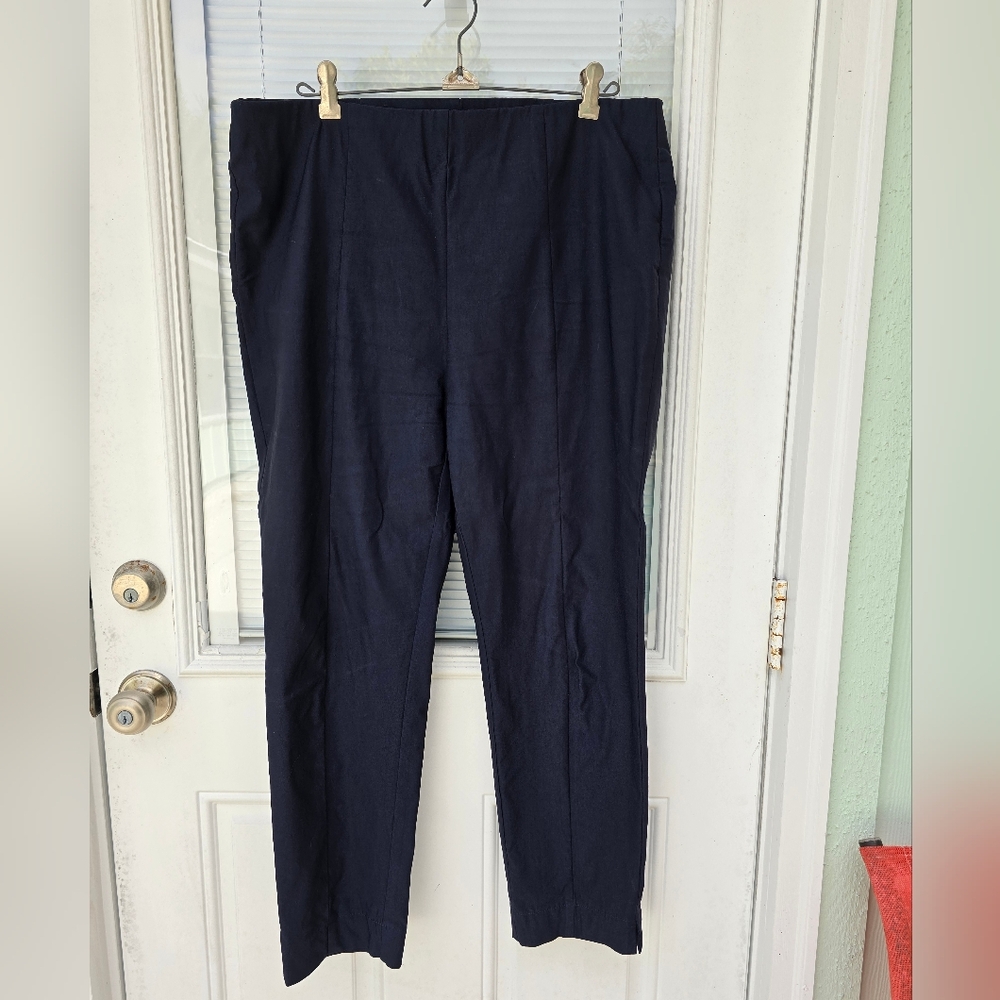 Chico's Dark Blue Ankle Pants